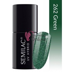 Oja UV Semilac 262 Platinum Green 7 ml